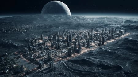 科幻风格(Science fiction)建筑场景Loro模型云网盘下载地址链接